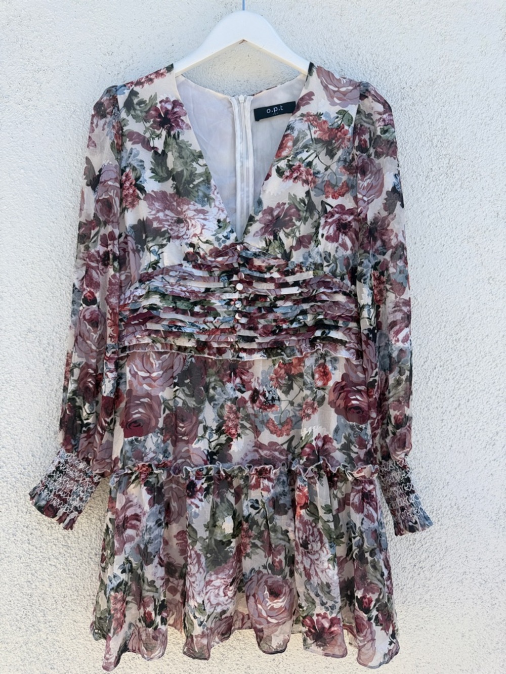 O. P. T Floral mini Dress